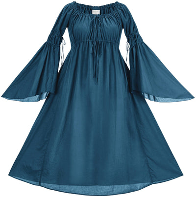 Oona Maxi Chemise Limited Edition Majolica Blue