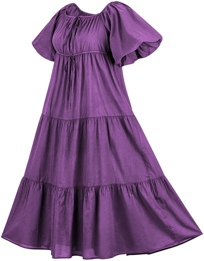 Belle Maxi Chemise Limited Edition Purples