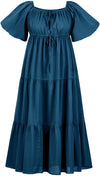 Belle Maxi Chemise Limited Edition Majolica Blue