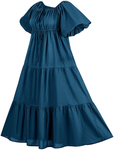 Belle Maxi Chemise Limited Edition Blues