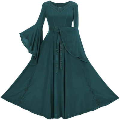 Rhaenyra Maxi Limited Edition Teal Peacock