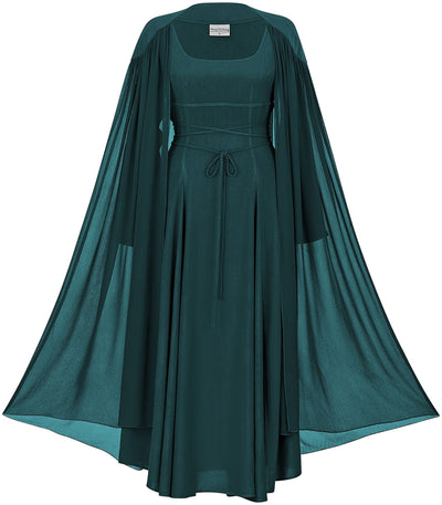 Leia Maxi Limited Edition Teal Peacock