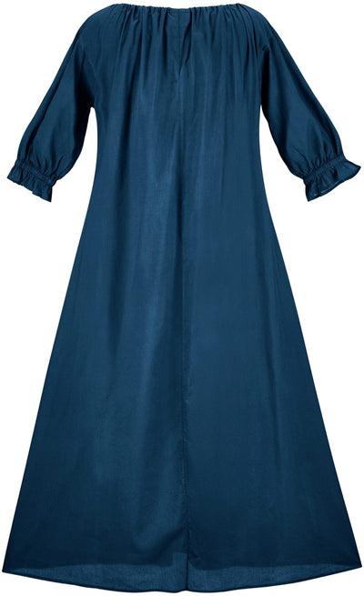 Brigid Maxi Chemise Limited Edition Majolica Blue