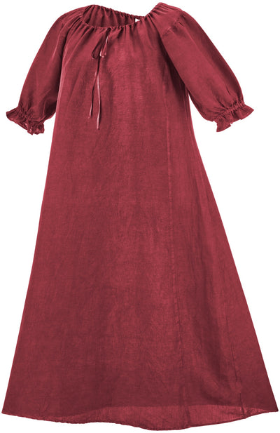 Brigid Maxi Chemise Linen | In Stock | Final Sale