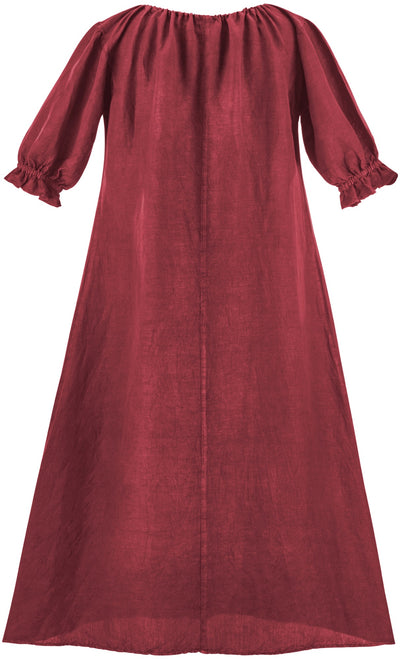 Brigid Maxi Chemise Linen | In Stock | Final Sale