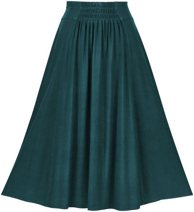 Celestia Maxi Overskirt Limited Edition Teal Peacock