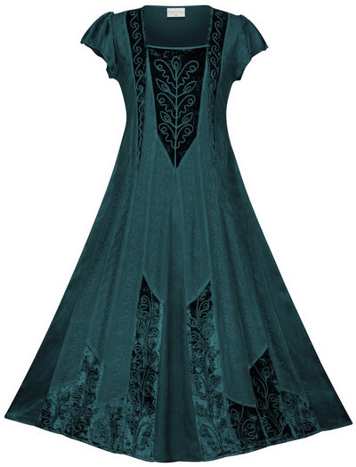 Isolde Maxi Limited Edition Teal Peacock