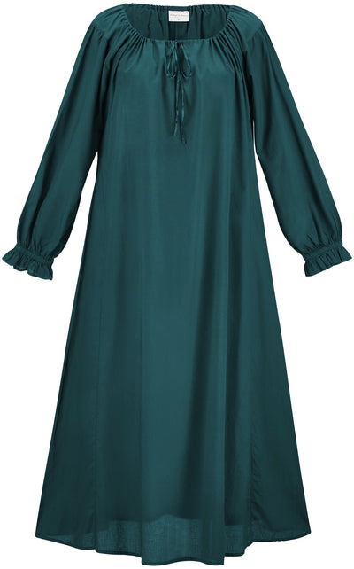 Renée Maxi Chemise Limited Edition Teal Peacock