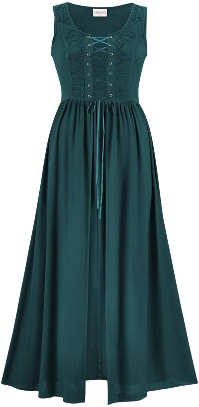 Brigid Maxi Overdress Limited Edition Teal Peacock