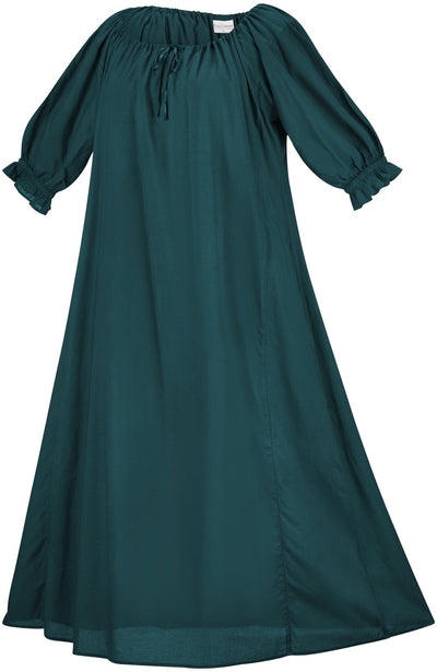 Brigid Maxi Chemise Limited Edition Teal Peacock