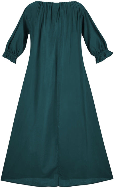 Brigid Maxi Chemise Limited Edition Teal Peacock