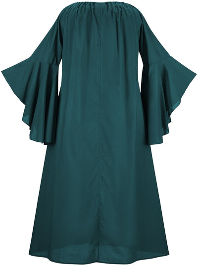 Angeline Maxi Chemise Limited Edition Teal Peacock