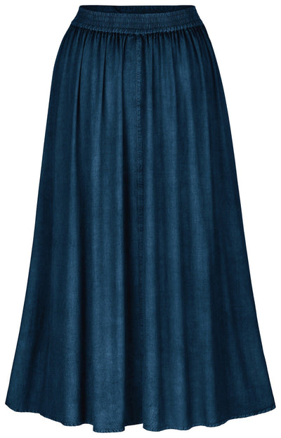 Rowan Maxi Overskirt Limited Edition Majolica Blue