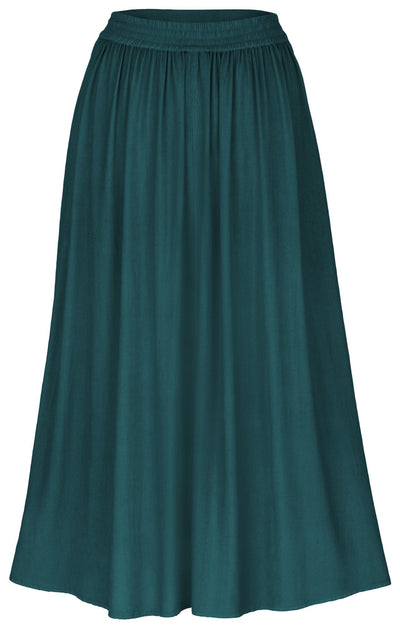 Rowan Maxi Overskirt Limited Edition Teal Peacock