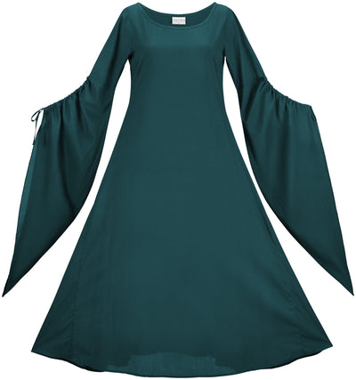 Huntress Maxi Chemise Limited Edition Teal Peacock