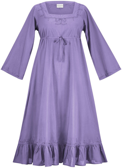 Luna Maxi Nightgown Cotton | In Stock | Final Sale