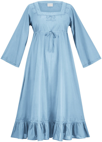 Luna Maxi Nightgown Cotton | In Stock | Final Sale