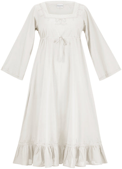 Luna Maxi Nightgown Cotton | In Stock | Final Sale